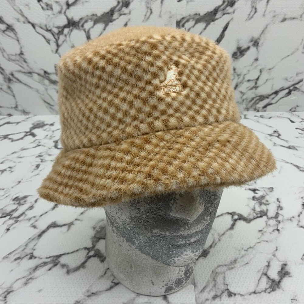 Kangol Faux Fur Bucket Hat